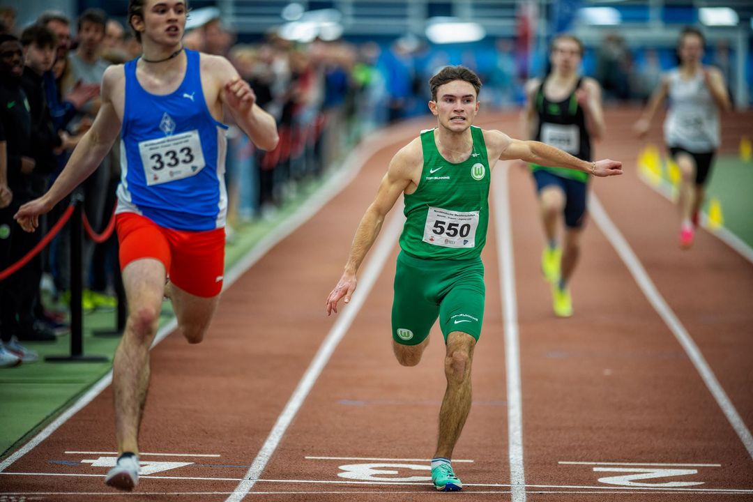 Vizemeister über 200m der U20: Luca Winter (VfL Wolfsburg)