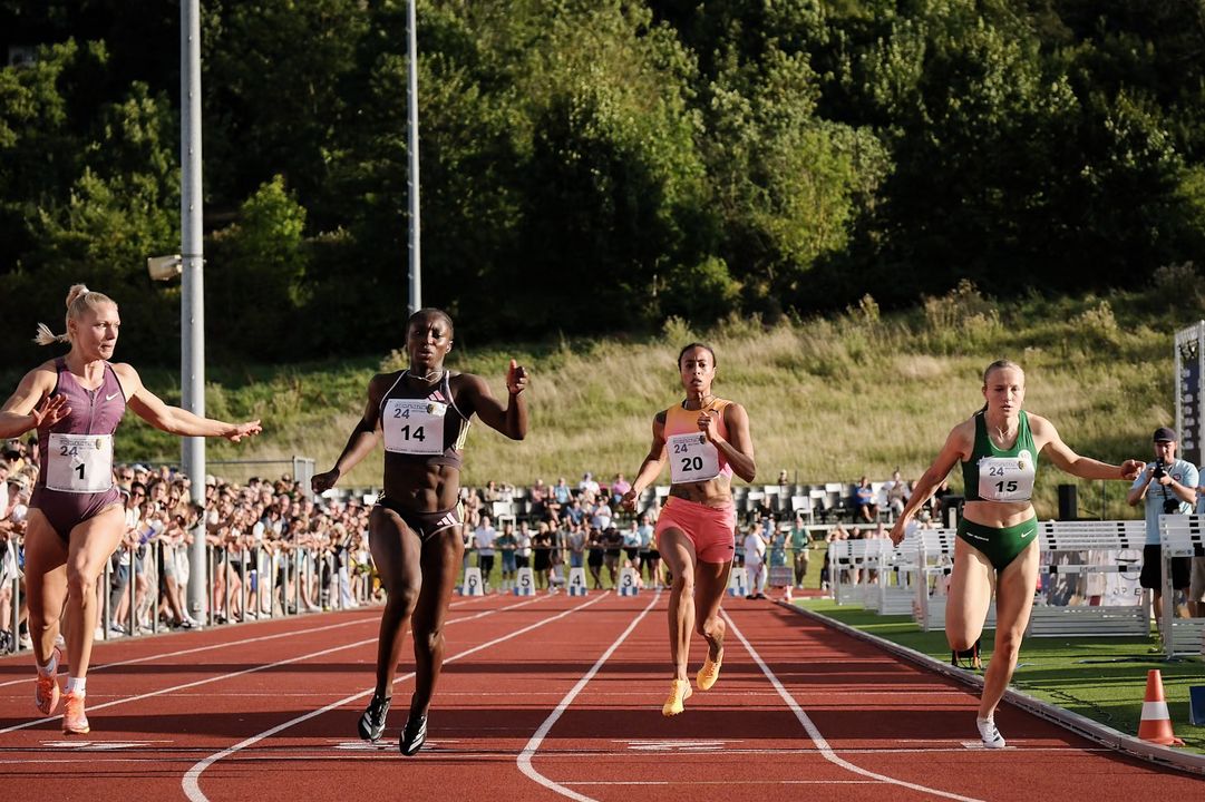 Jaworski mit souveränem Auftritt zwischen den Olympiamedaillen-Gewinnerinnen