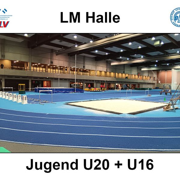LM Halle U20 + U16: Zeitplan, Anreisehinweis