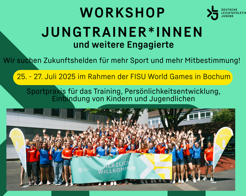 Workshop für Jungtrainer:innen & Jugendsprecher:innen