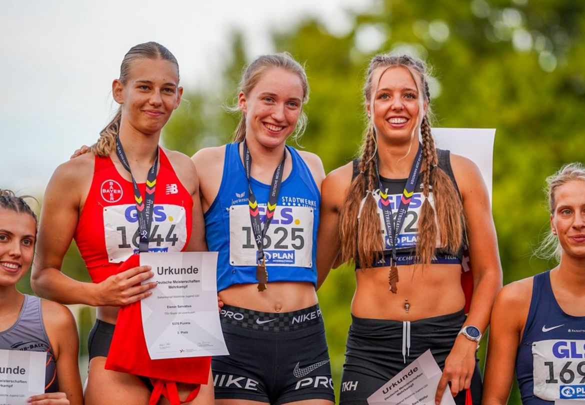 Svea Funck setzt Erfolgsserie fort und holt U20-Gold