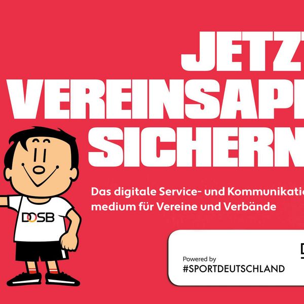 Für Ihre eigene Vereinsapp: Jetzt noch die DOSB-Förderung für 2024 sichern!