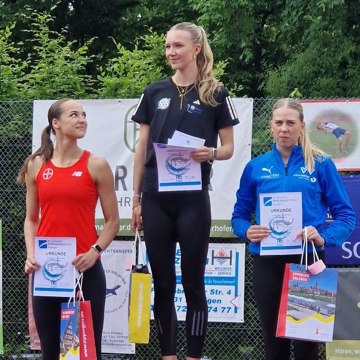 Platz 1 mit Stadionrekord: Kira Wittmann von Hannover 96