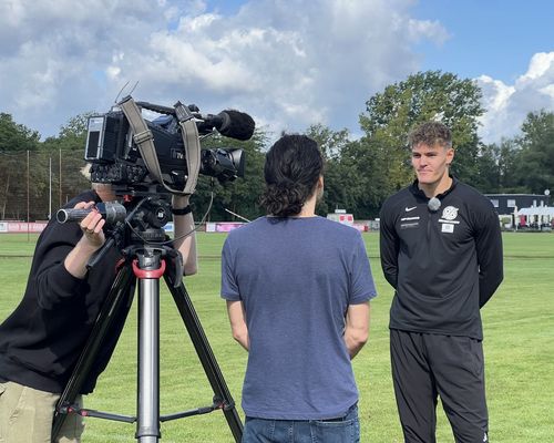 Wie in alten Zeiten: Zehnkampf-Titelverteidiger Marcel Meyer besucht die KGS Hemmingen