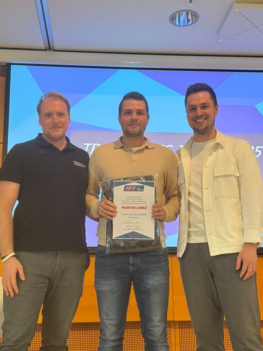 Marvin Linke und Maximilian Gilde gekürt zu „Trainern des Jahres“ 