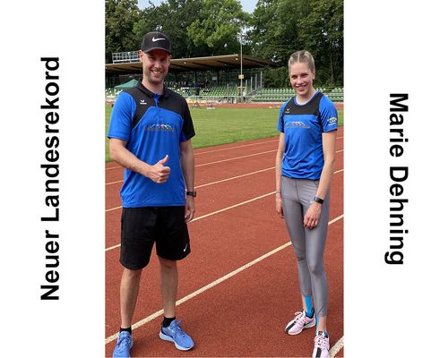 Marie Dehning mit Landesrekord im Siebenkampf