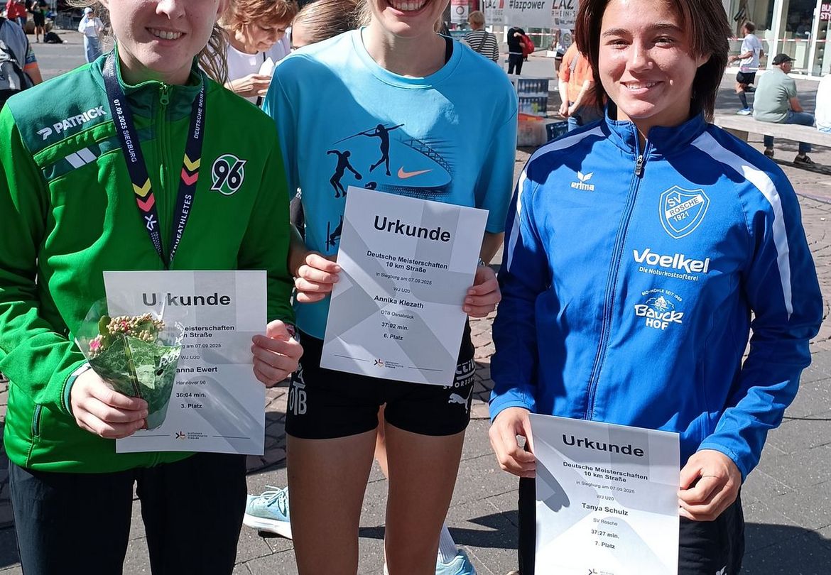 Johanna Ewert gewinnt Bronze in Siegburg 