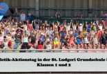 Gelungener Aktionstag der Leichtathletik an der Grundschule St. Ludgeri 