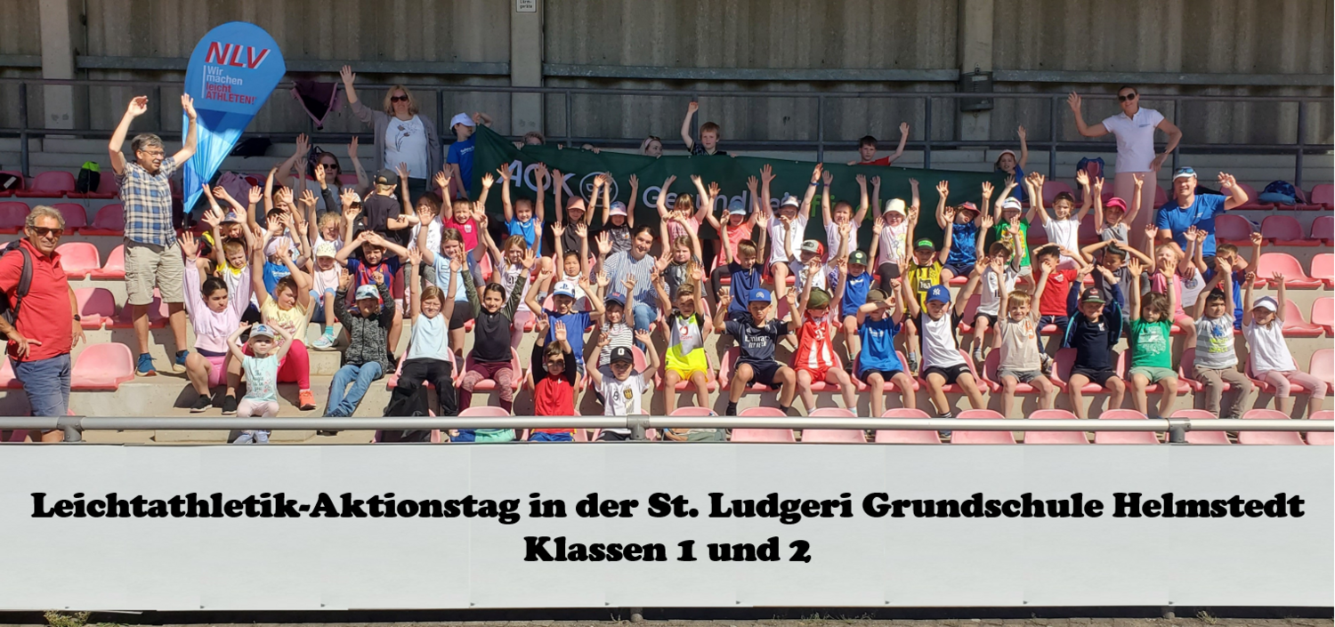 Gelungener Aktionstag der Leichtathletik an der Grundschule St. Ludgeri 