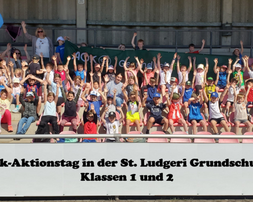 Gelungener Aktionstag der Leichtathletik an der Grundschule St. Ludgeri 
