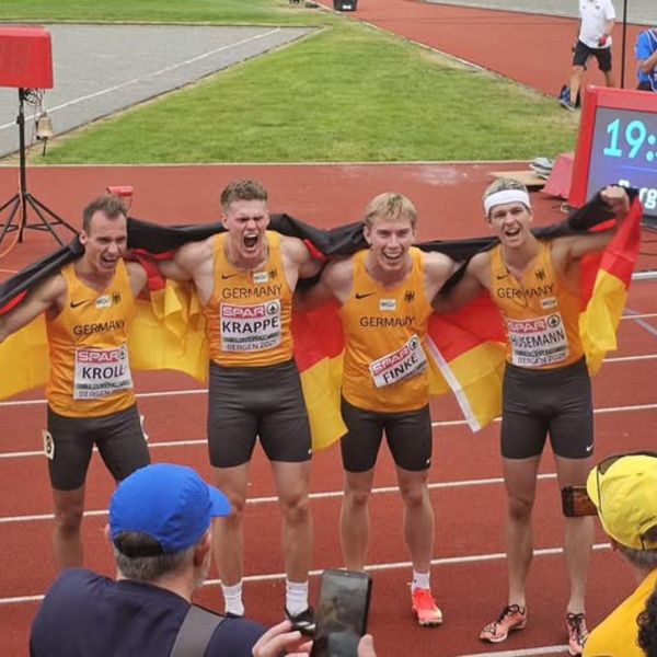Niedersachsen-Power in Bergen: 400m-Sprinter gewinnen Bronze 