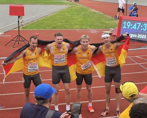 Niedersachsen-Power in Bergen: 400m-Sprinter gewinnen Bronze 