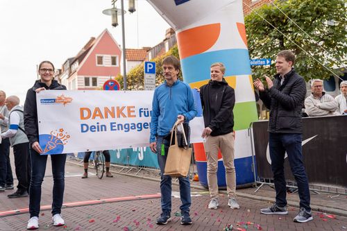 Stimmungsvolle DM 10km in Uelzens Altstadt