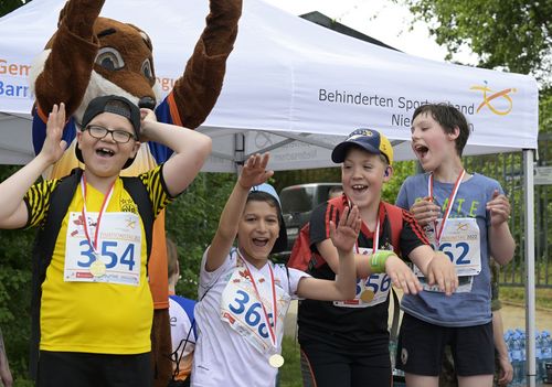 Kinderleichtathletik beim SPORTIVATIONSTAG in Hannover 