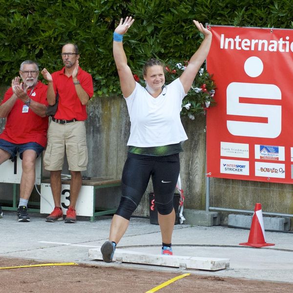 Christina Schwanitz in Osterode (Fotocredit: LG Osterode)