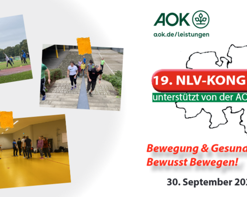 Restplätze frei: NLV-Kongress Bewegung und Gesundheit am 30.09.2023