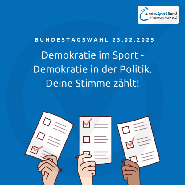Am 23. Februar wählen gehen! 