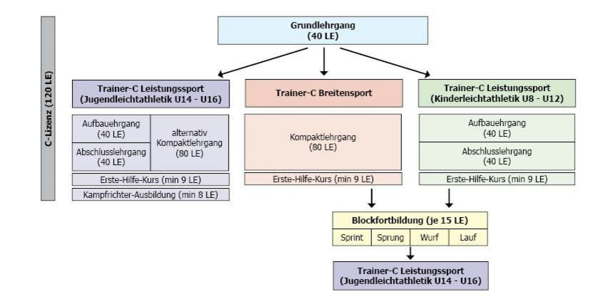 C-Trainer - Ausbildungsstruktur