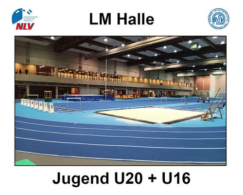 LM Halle U20 + U16:  Zugelassene Meldungen, angepasster Zeitplan