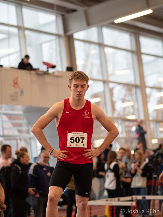  Dritter über 200m bei den Männern in Bestzeit: Thorben Finke (SV Sigiltra Sögel)