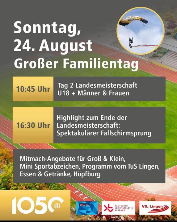 Landesmeisterschaften in Lingen: Emslandstadion steht vor der Eröffnung