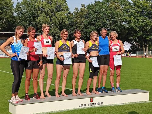 Fünfkampf-LM in Delmenhorst: Neue Landesrekorde bei den Seniorinnen