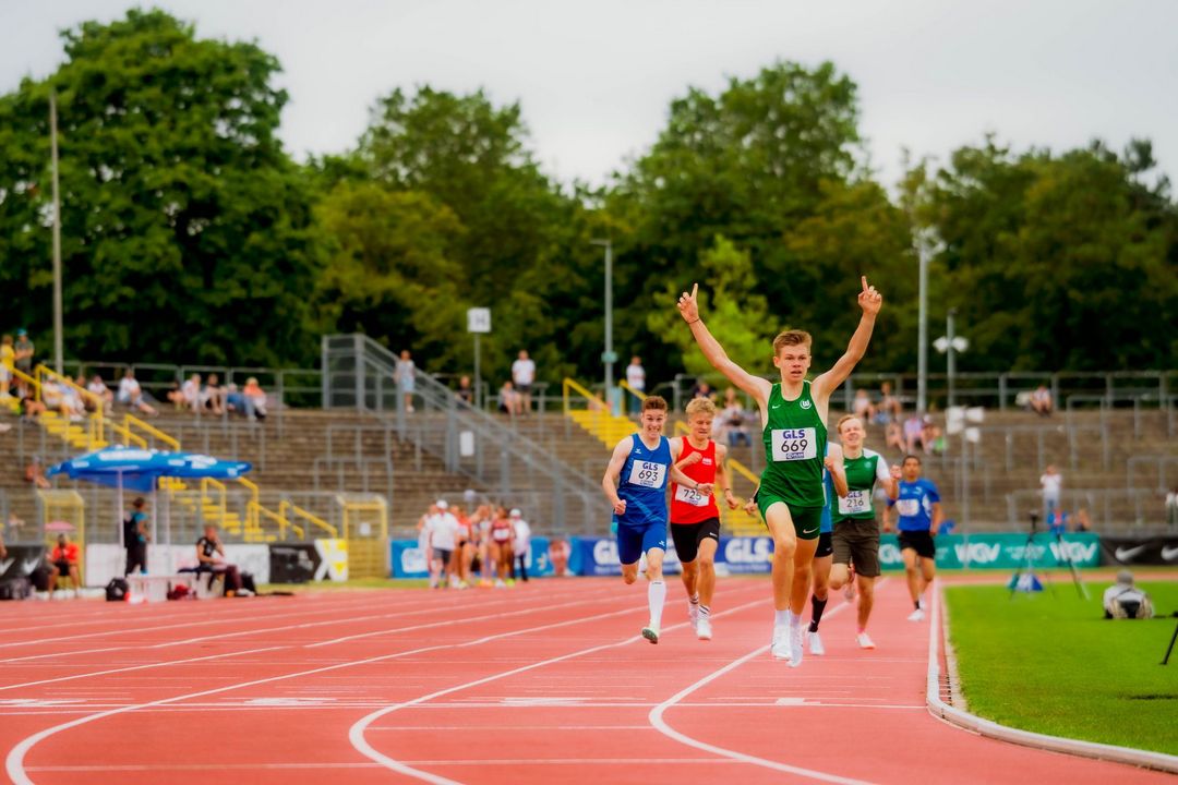 Max Husemann gelingt Gold-Double 