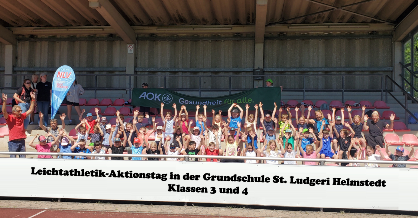 Gelungener Aktionstag der Leichtathletik an der Grundschule St. Ludgeri 