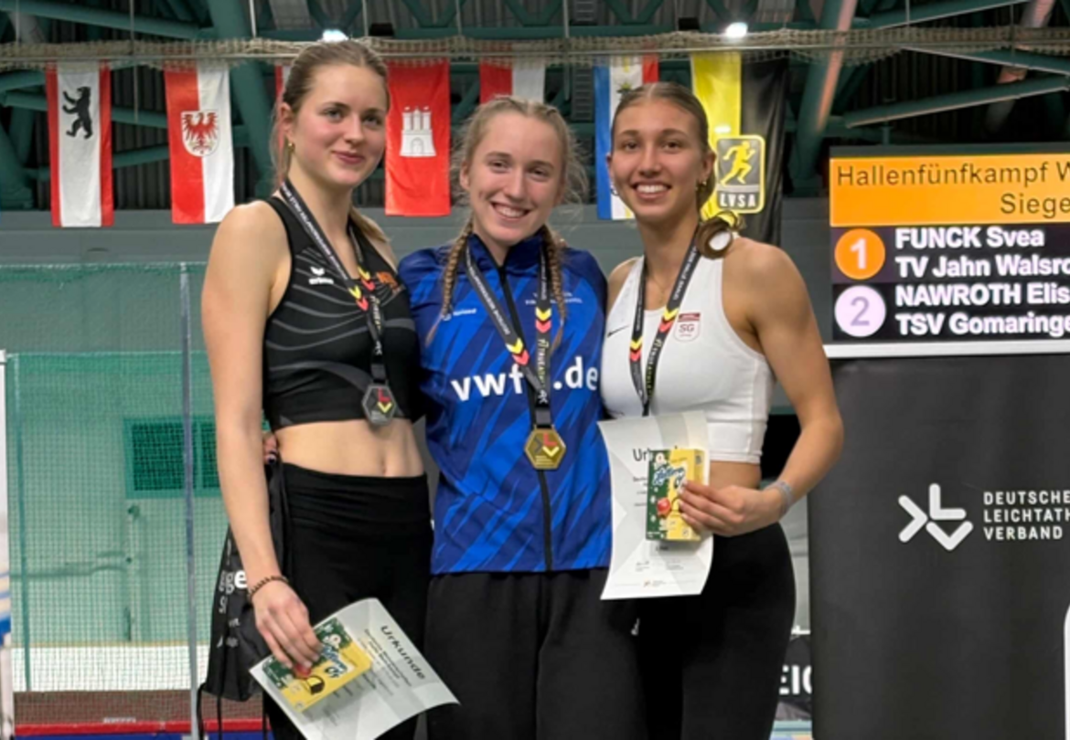 Svea Funck verteidigt DM-Titel in der Halle 