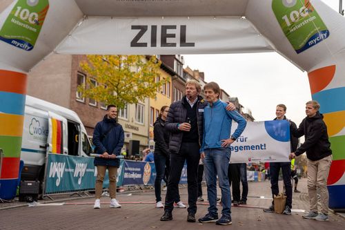 Stimmungsvolle DM 10km in Uelzens Altstadt