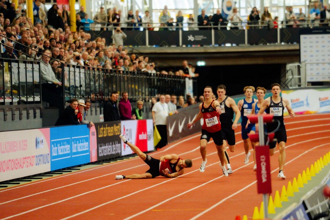Florian Kroll holt sich im 400m-Krimi die Goldmedaille 