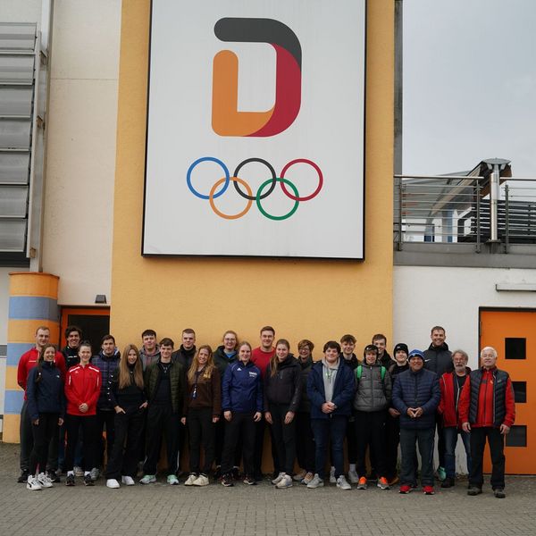 Landeskader Wurf im Trainingslager in Kienbaum