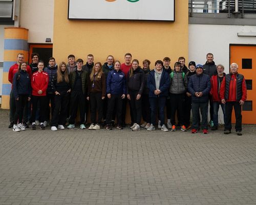 Landeskader Wurf im Trainingslager in Kienbaum