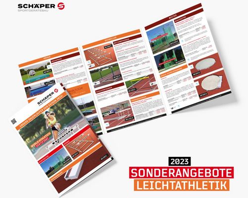 Anzeige*: Angebot für Mitgliedsvereine bei Schäper Sportgerätebau