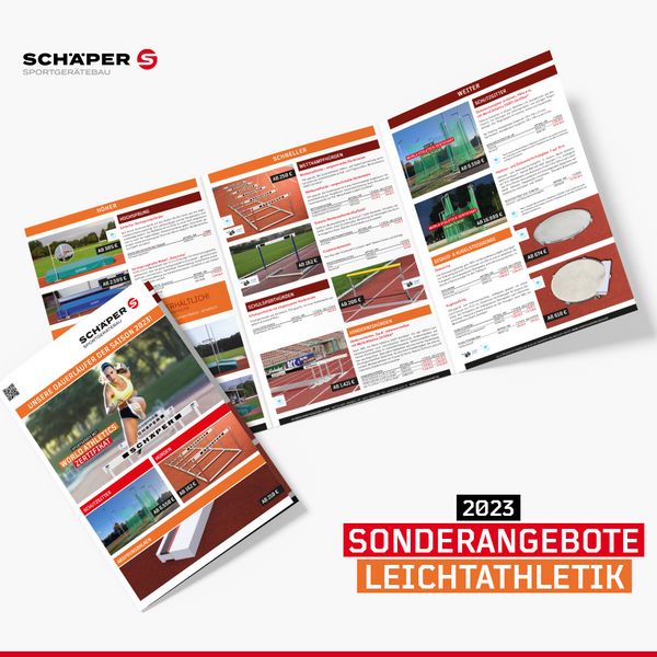Anzeige*: Angebot für Mitgliedsvereine bei Schäper Sportgerätebau