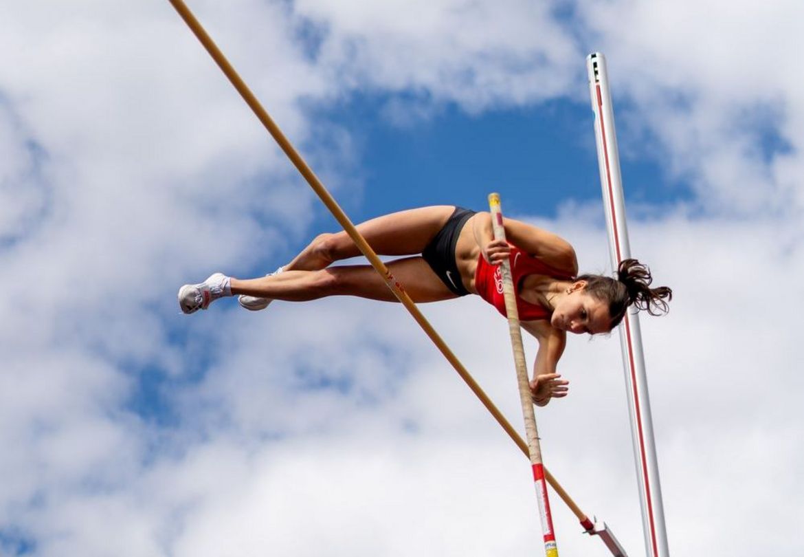 Stabhochsprung-DM im Rahmen der Finals am Opernplatz Hannover