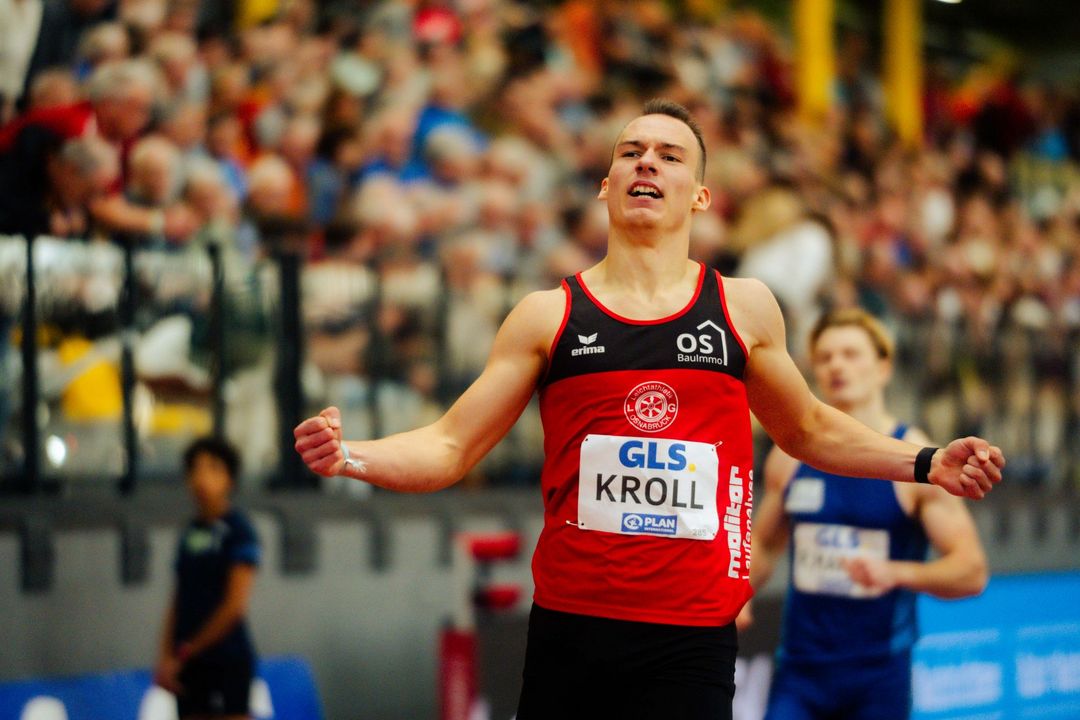 Florian Kroll holt sich im 400m-Krimi die Goldmedaille 