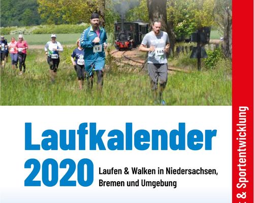 Laufkalender 2020 - jetzt vorbestellen!