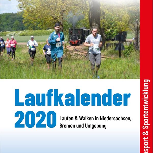 Laufkalender 2020 - jetzt vorbestellen!