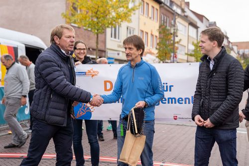 Stimmungsvolle DM 10km in Uelzens Altstadt