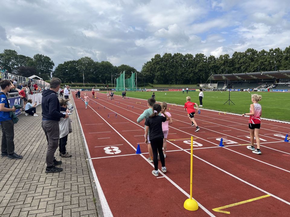 Siegerehrung Mehrkampf-Cup 2022 bei der DM U23 in Göttingen