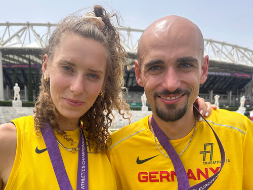 EM-Medaillen für das Team Pfeiffer  