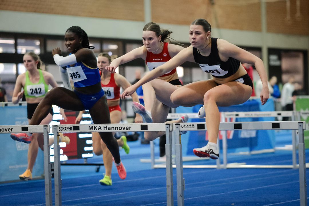 Paul Euskirchen wird dreifacher Landesmeister auf der Laufbahn 