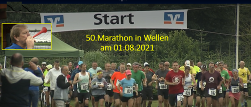 Marathon in Wellen hat Tradition