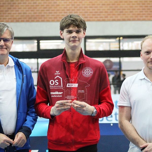 Jugendleichtathlet des Jahres: Nevio Völkel