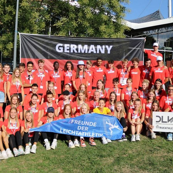 Ausschreibung DLV-Jugendlager 2023: Sei mit dabei und feuere Deutschlands Leichtathletikstars an!