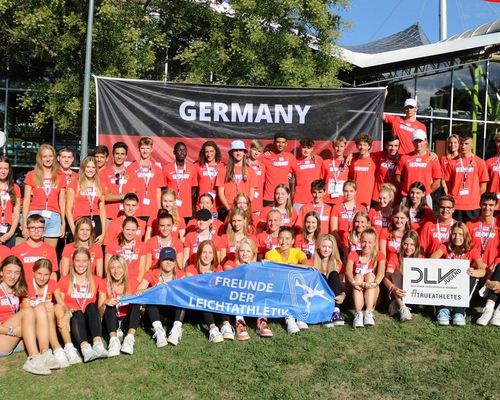 Ausschreibung DLV-Jugendlager 2023: Sei mit dabei und feuere Deutschlands Leichtathletikstars an!