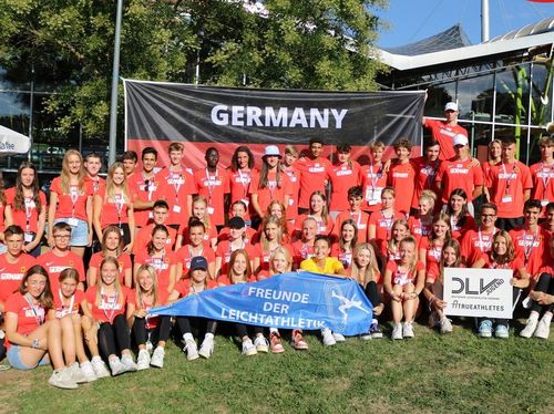 Ausschreibung DLV-Jugendlager 2023: Sei mit dabei und feuere Deutschlands Leichtathletikstars an!