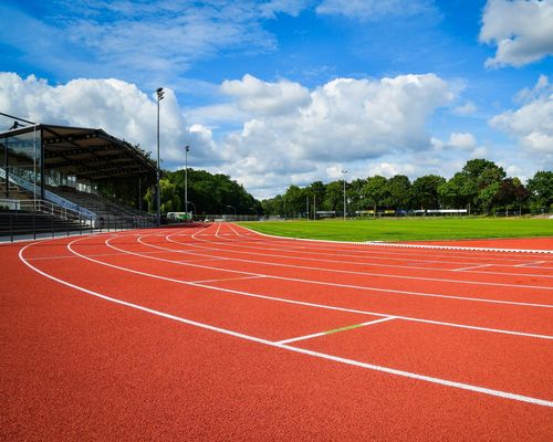 Landesmeisterschaften in Lingen: Emslandstadion steht vor der Eröffnung