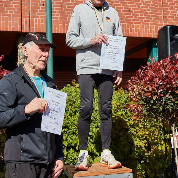 Ältester Landesmeister: Klaus Fromme (VfL Oldenburg)